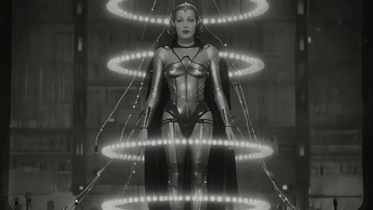 Metropolis (1927) by Fritz Lang reimagined by Leonardo.ai