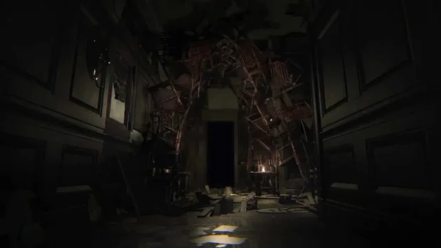 Layers of Fear everchanging halls. Layers of Fear © Bloober Team