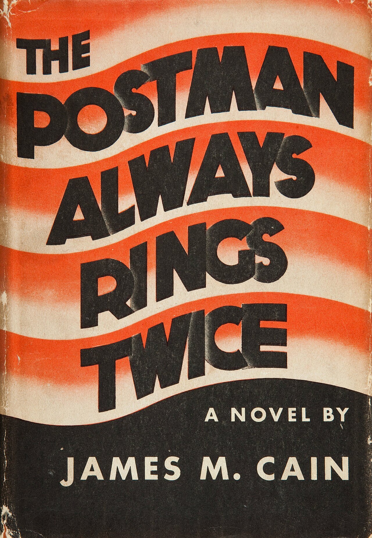 The Postman Always Rings Twice Book Cover Public Domain